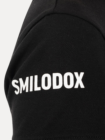 Smilodox Poloshirt ' Soreya ' in Schwarz