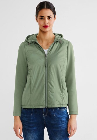 STREET ONE Between-Season Jacket in Green: front