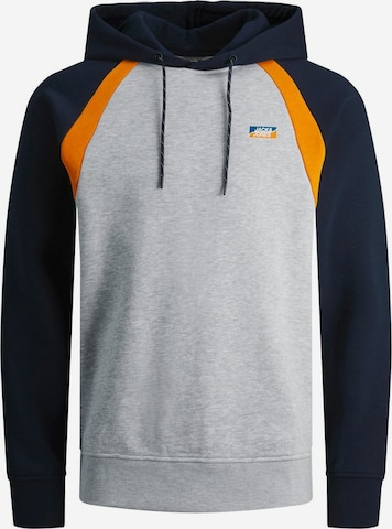 JACK & JONES Mikina 'JCOFly' – šedá: přední strana