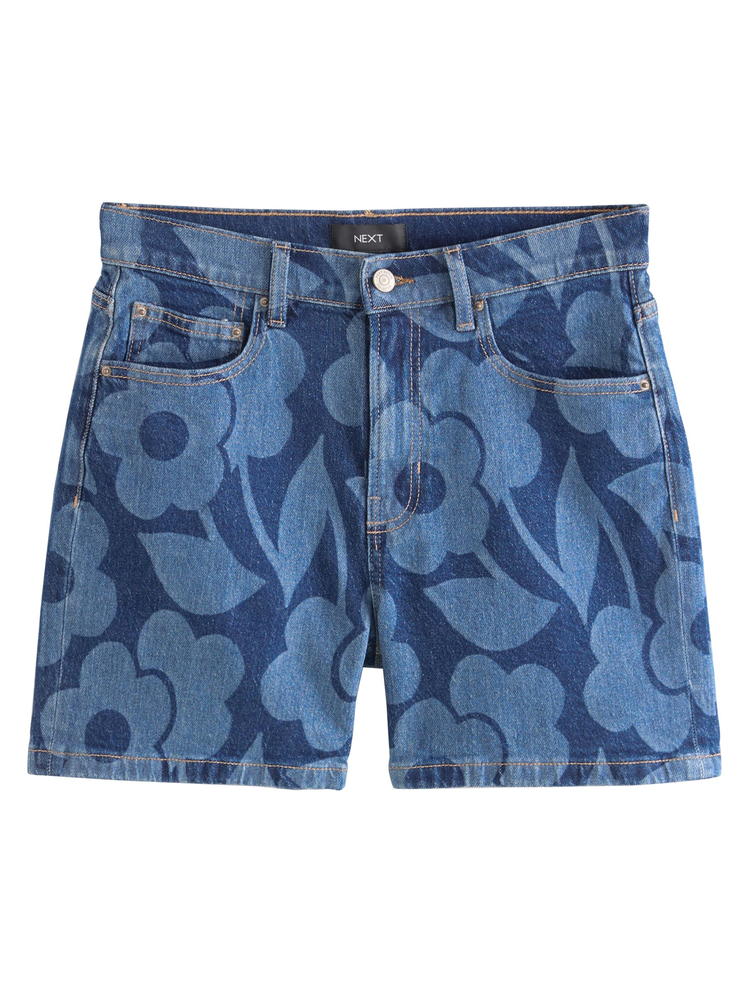 NextLoosefit Traperice - plava boja: prednji dio