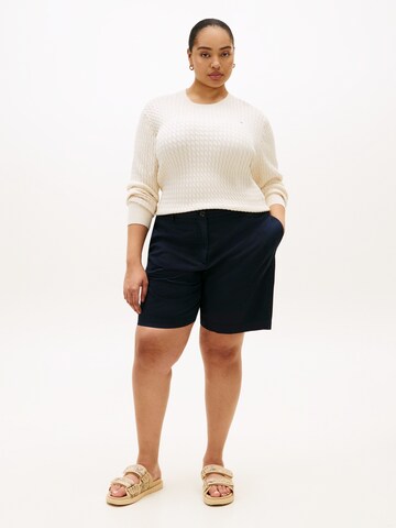 Tommy Hilfiger Curve Pulover | bež barva