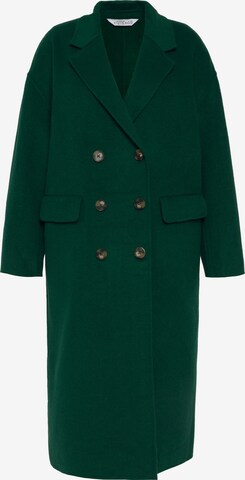 Studio Untold Between-Seasons Coat in Green: front