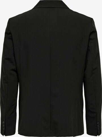 Coupe regular Veste de costume 'EVE' Only & Sons en noir