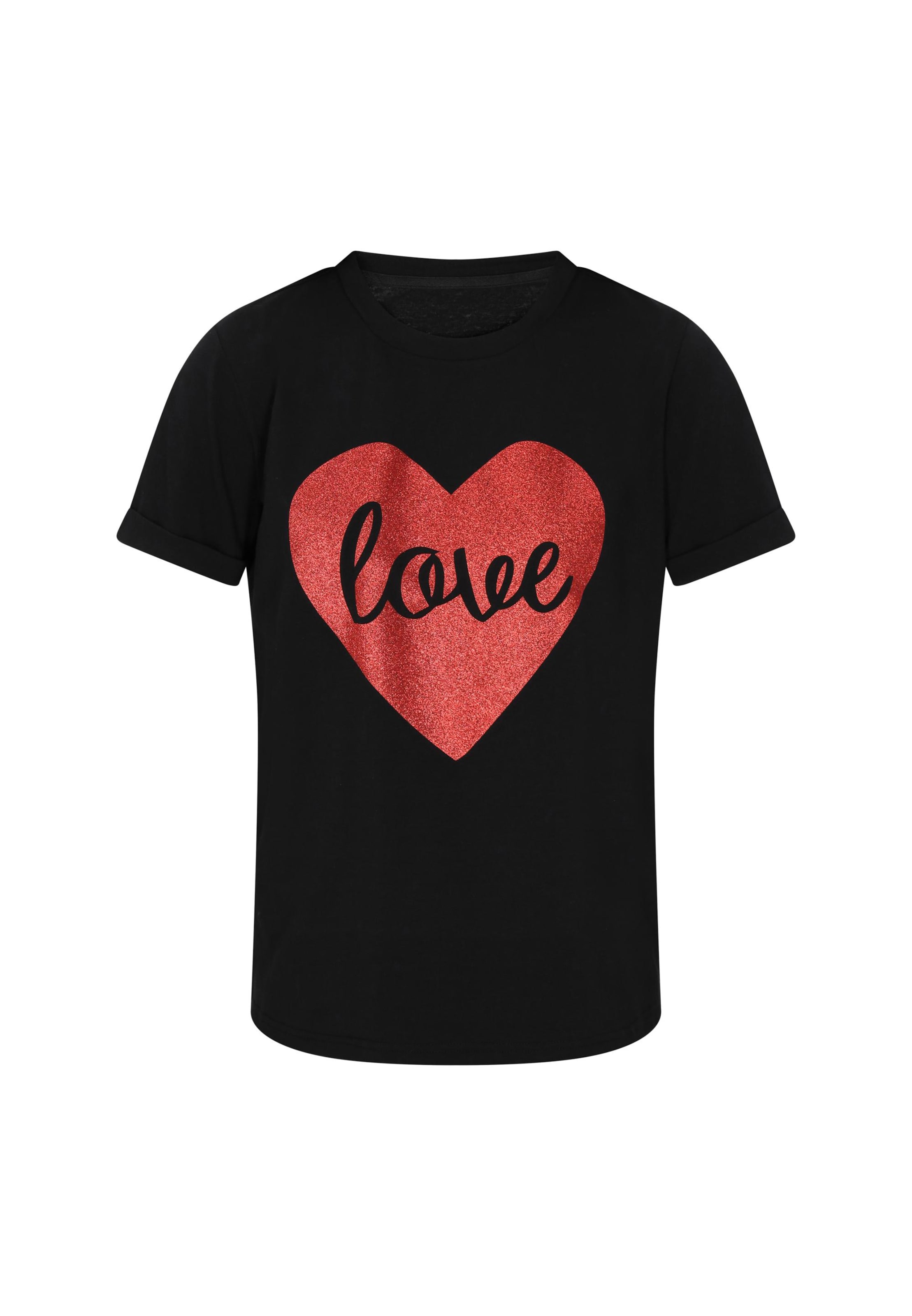 MIMO Shirt in Zwart: voorkant