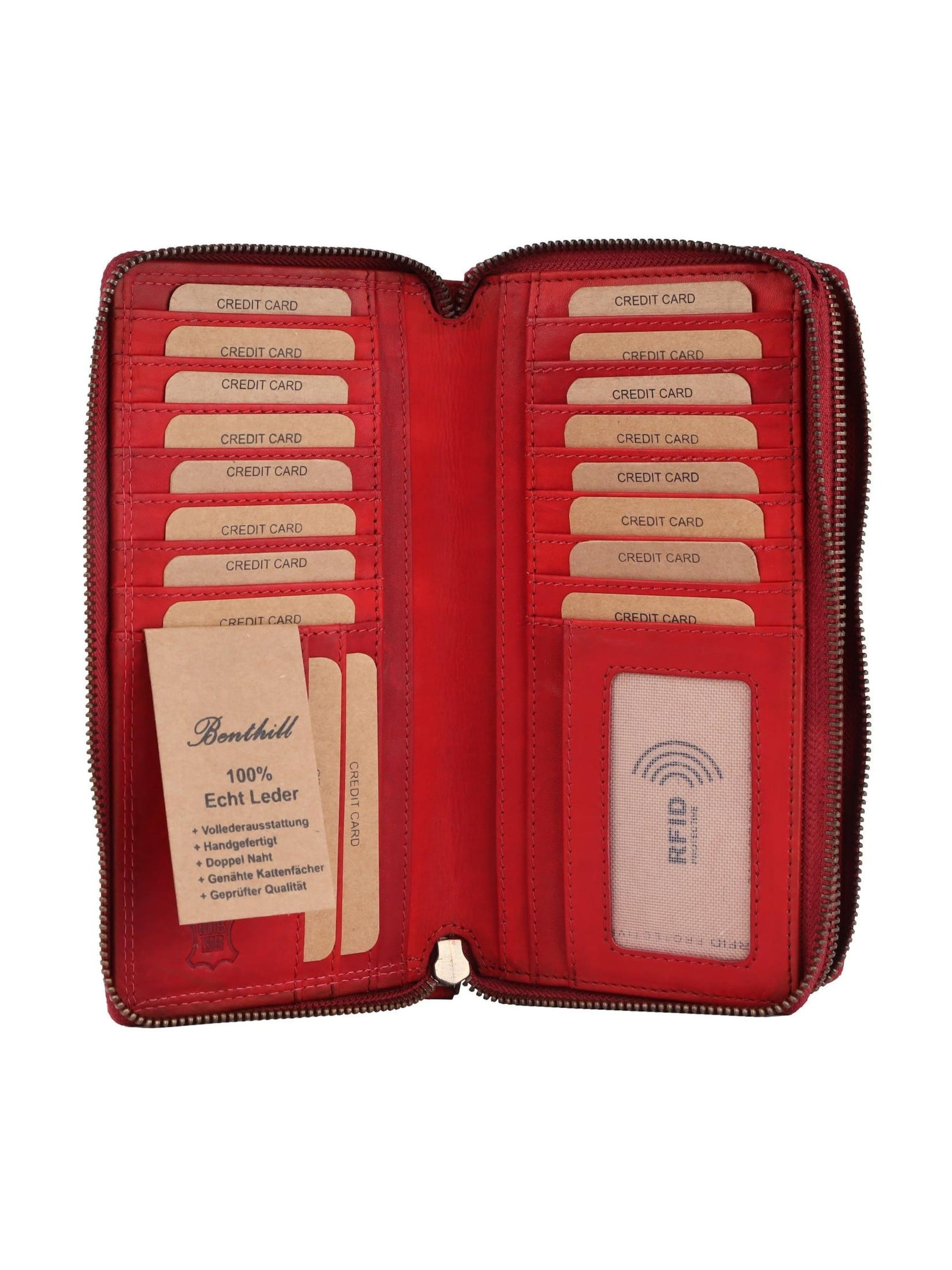 Benthill Wallet 'XXL - Groß' in Red