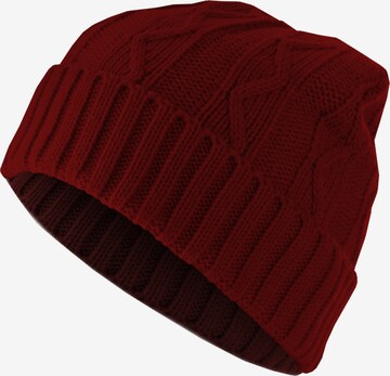 MSTRDS Beanie in Red: front