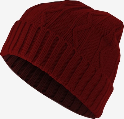 MSTRDS Beanie ' Beanie Cable Flap ' in Dark red, Item view