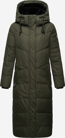 Manteau d’hiver 'Hingucker XIV' NAVAHOO en vert : devant