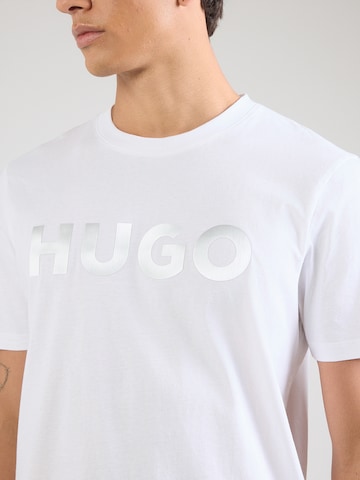 HUGO Μπλουζάκι 'Dulivio' σε λευκό