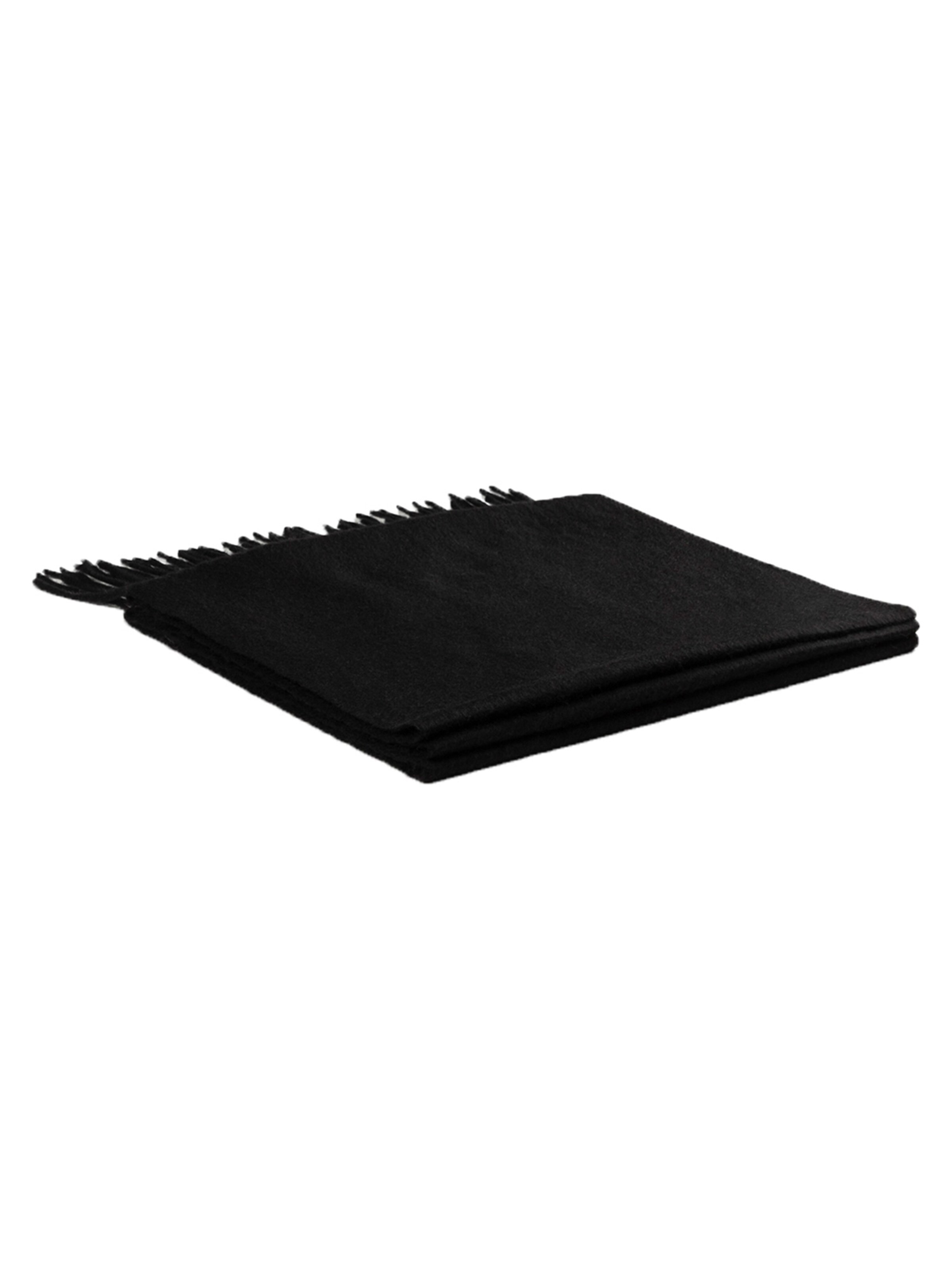 Roeckl Scarf 'CLASSIC SOLID HERREN' in Black