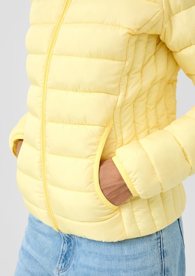 QS Übergangsjacke in hellgelb, Produktansicht