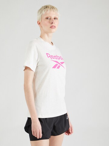 Reebok - Camiseta 'IDENTITY' en gris