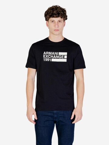 Maglietta 'XM002788 AF10356' di ARMANI EXCHANGE in nero: frontale