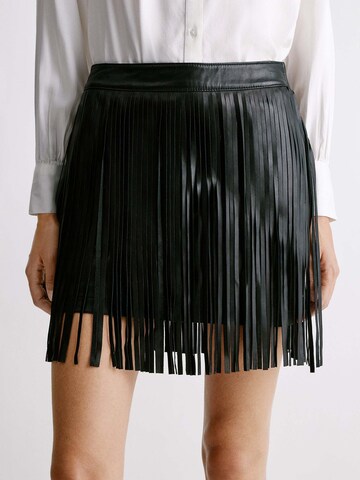 Jupe Pepe Jeans en noir : devant