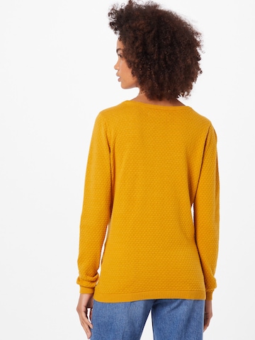VERO MODA Sweter 'Care' w kolorze żółty