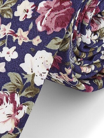 Bohemian Revolt Tie 'Floral' in Blue