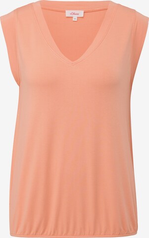 s.Oliver Top in Orange: front