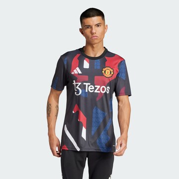 ADIDAS PERFORMANCE Jersey 'Manchester United 24/25 Pre-Match' in Black: front
