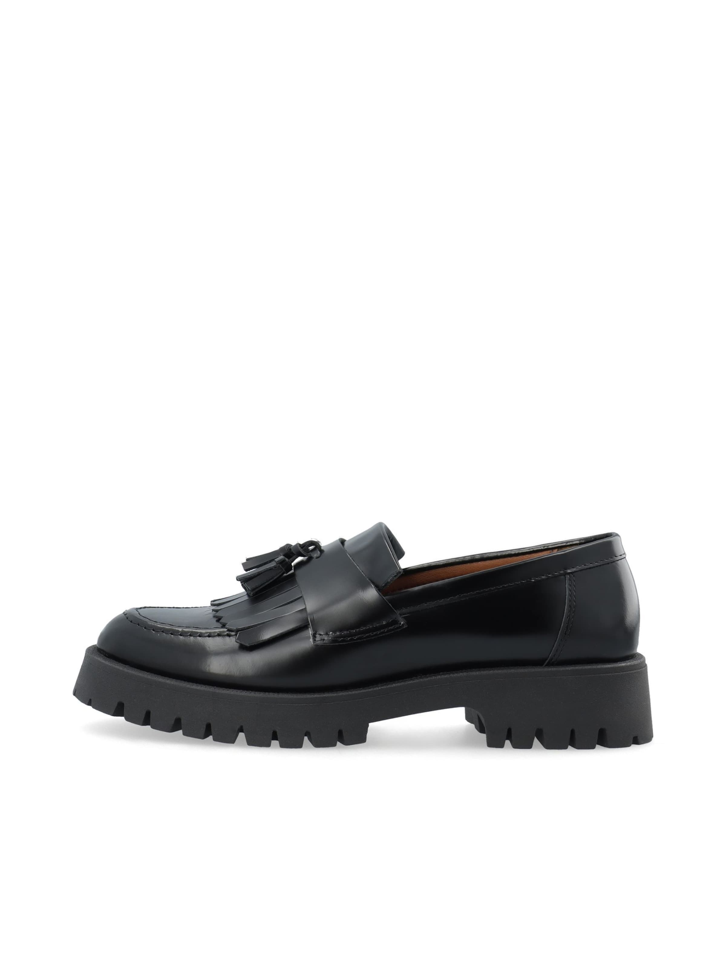 Bianco Slipper 'LEO ' i sort: forside