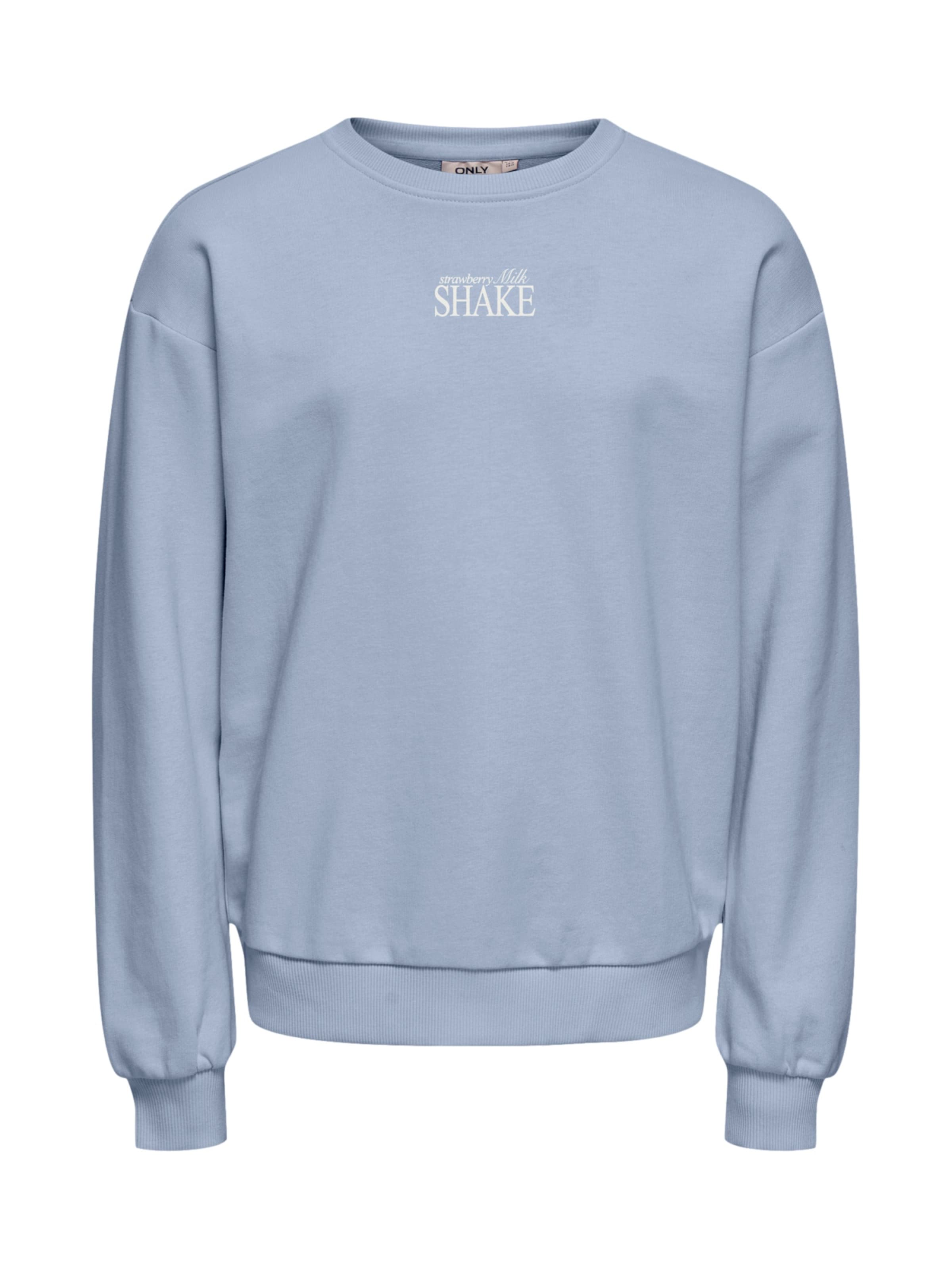 Sweat-shirt 'KOGPhilea' ONLY GIRLS en bleu : devant