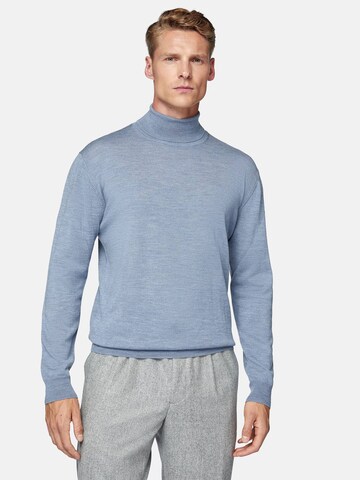 Pull-over Boggi Milano en bleu : devant