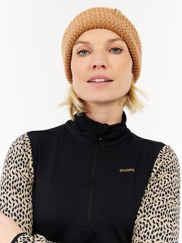 PROTEST Sportsweatshirt 'PRTNynke' in Braun