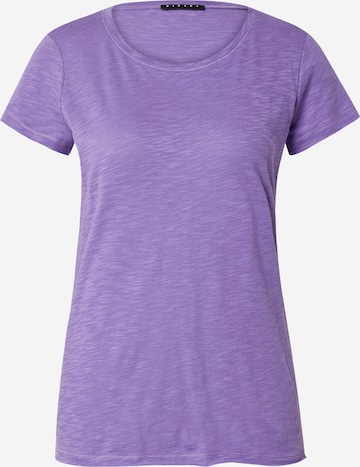 T-shirt Sisley en violet : devant