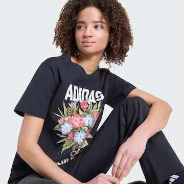 ADIDAS SPORTSWEAR - Camisa funcionais 'Adidas x Farm Rio' em preto