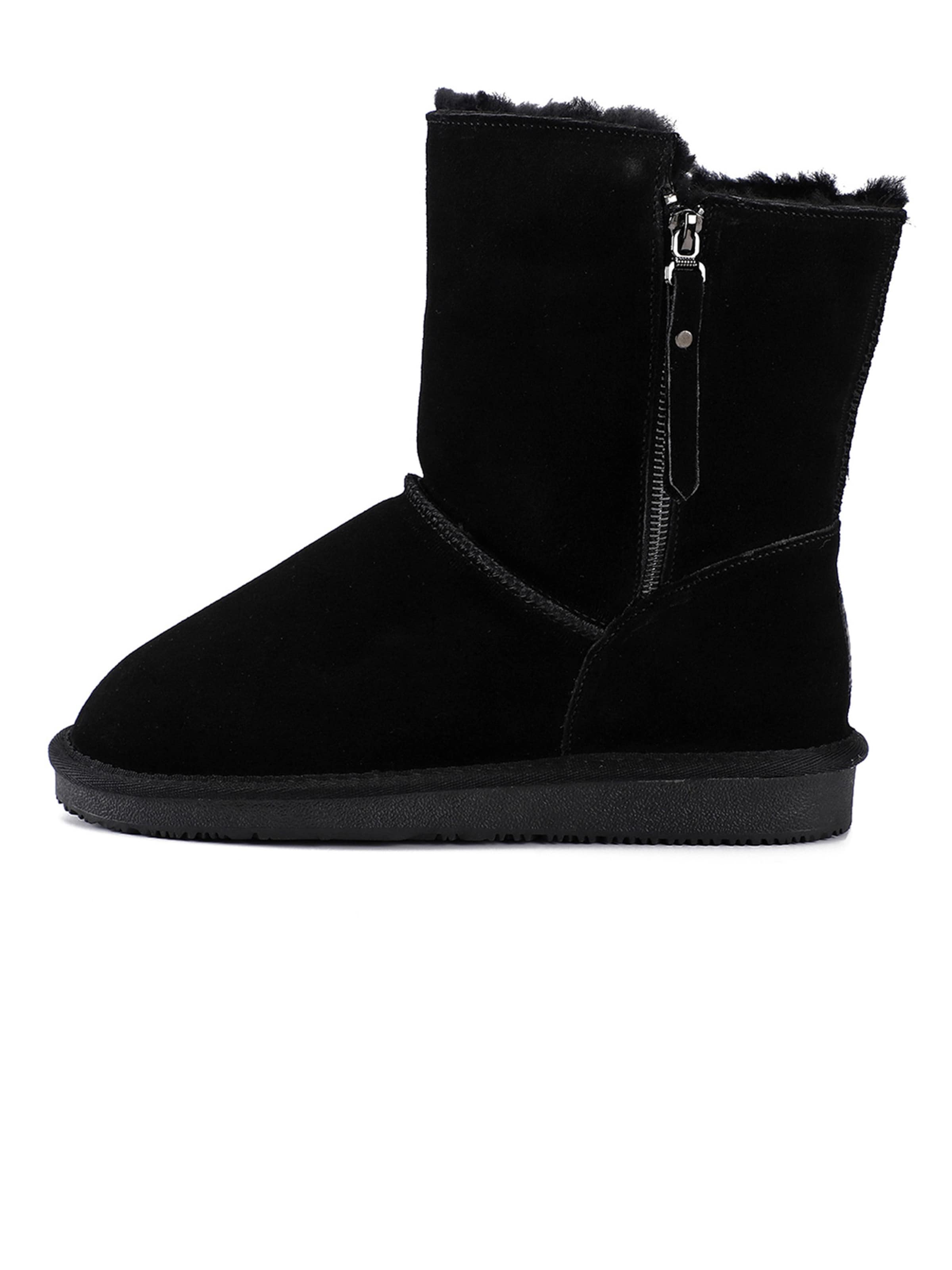 Gooce Škornji 'Tempe' | črna barva: sprednja stran