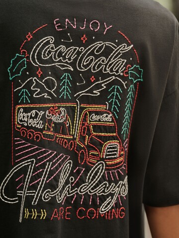 Next T-Shirt 'Coca Cola' in Schwarz