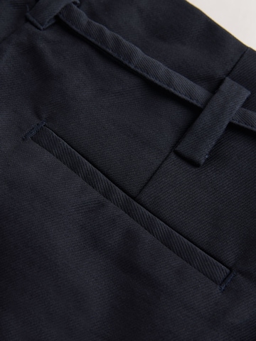 Wide Leg Pantalon à plis 'N. Premium' Next en bleu