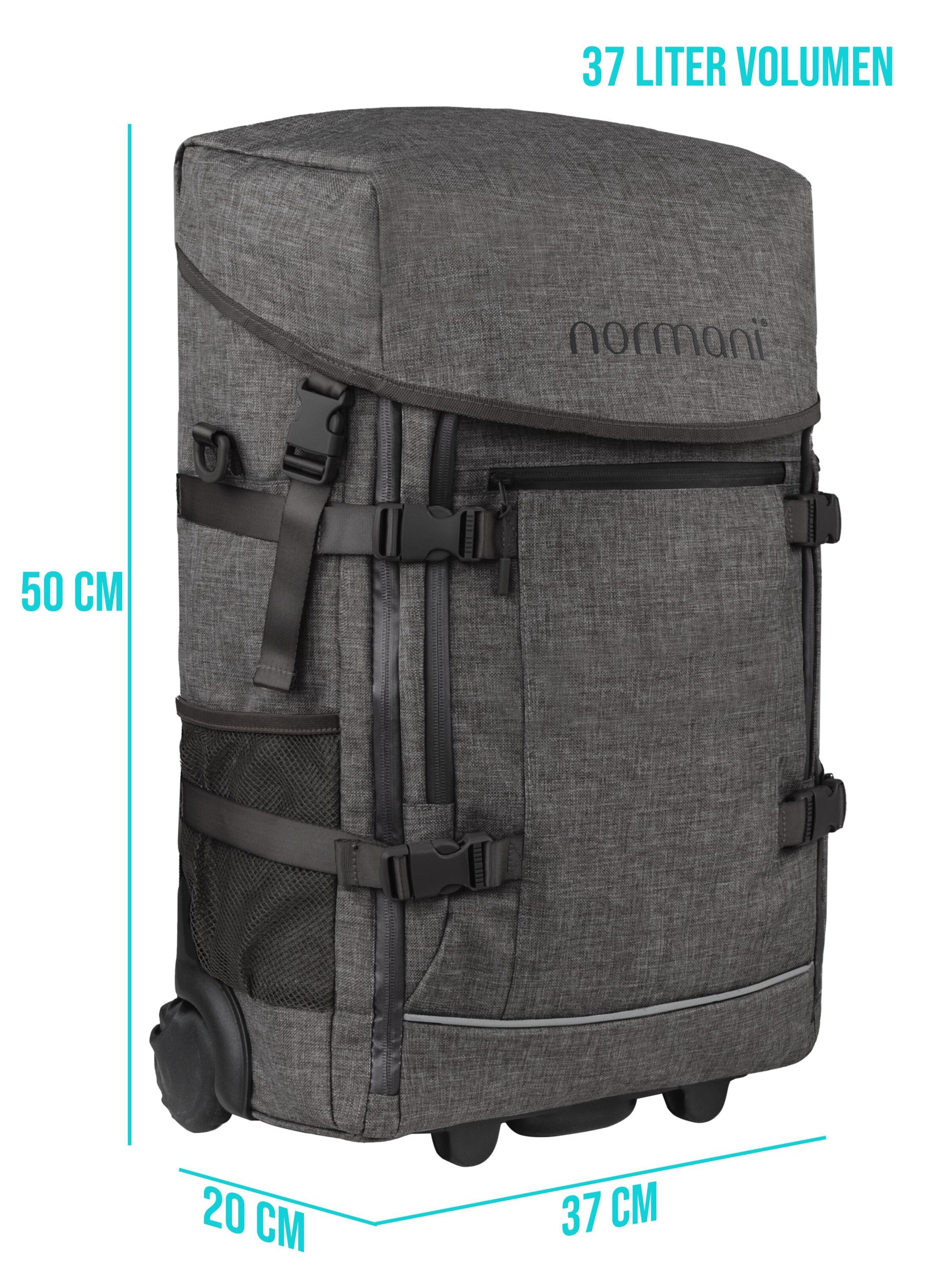 normani Kofferset in Grau