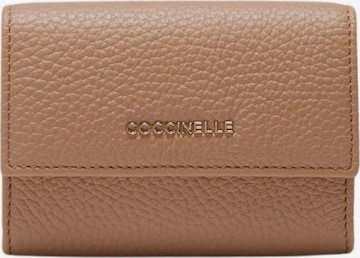 Portamonete 'COCCINELLE METALLIC' di Coccinelle in marrone: frontale