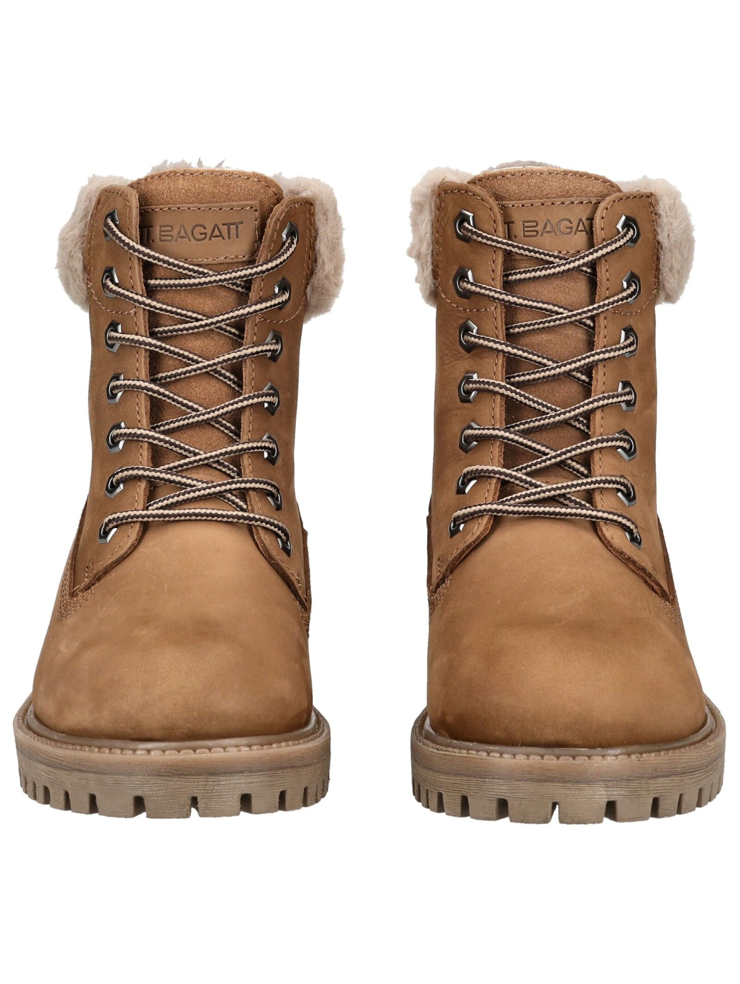 TT. BAGATT Lace-Up Ankle Boots in Brown