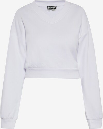 ROCKEASY Sweatshirt in weiß, Produktansicht