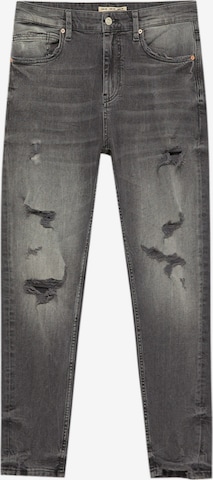 Pull&Bear Jeans in Grijs: voorkant