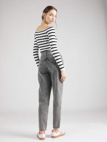 LEVI'S ® Regular Jeans 'High Waisted Mom Jean' in Grau