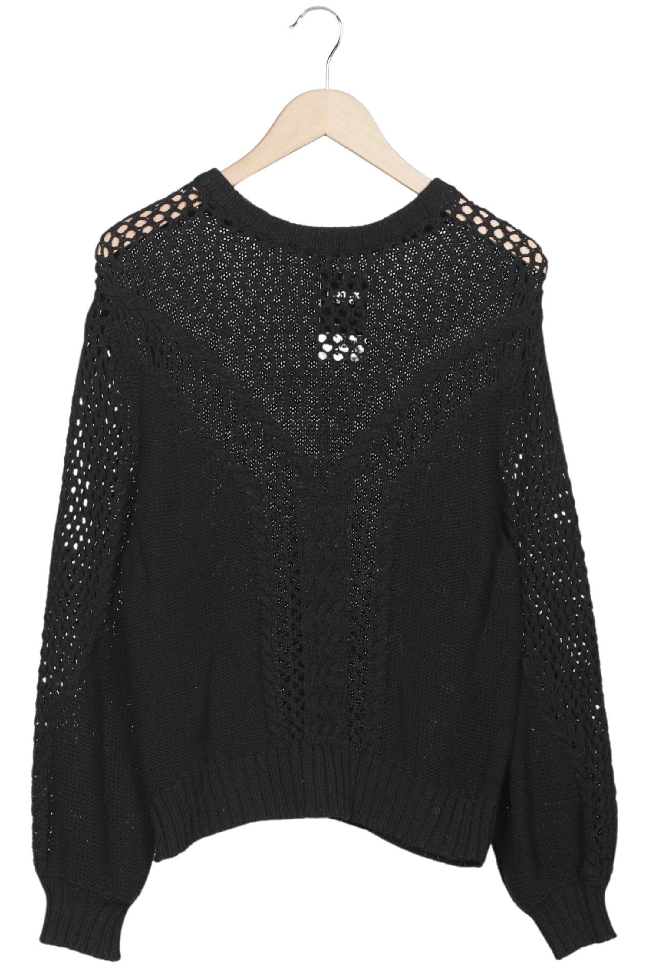 MANGO Pullover M in Schwarz: Vorderseite