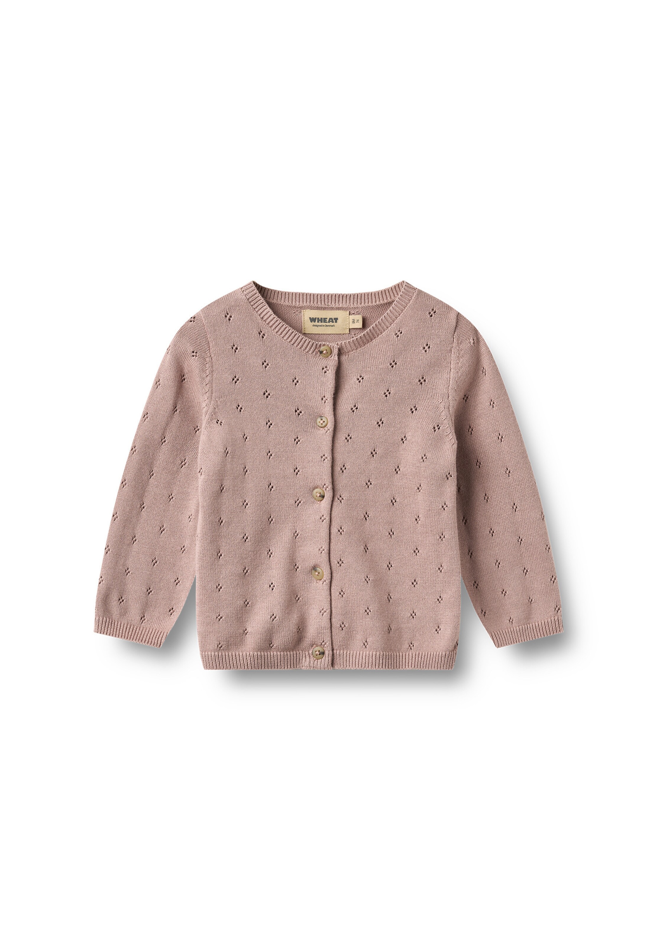 WHEAT Strickjacke 'Maia' in Pink: Vorderseite