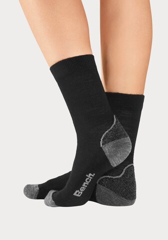 BENCH Athletic Socks in Black