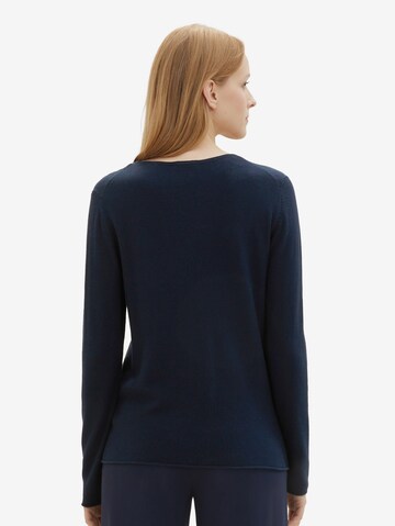 TOM TAILOR Pullover in Blau