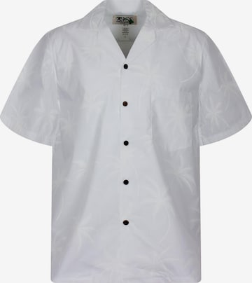 Chemise 'Palmshadow' KY's en blanc : devant