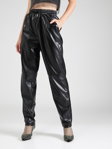 Regular Pantalon 'NEW VIOLA' GUESS en noir : devant