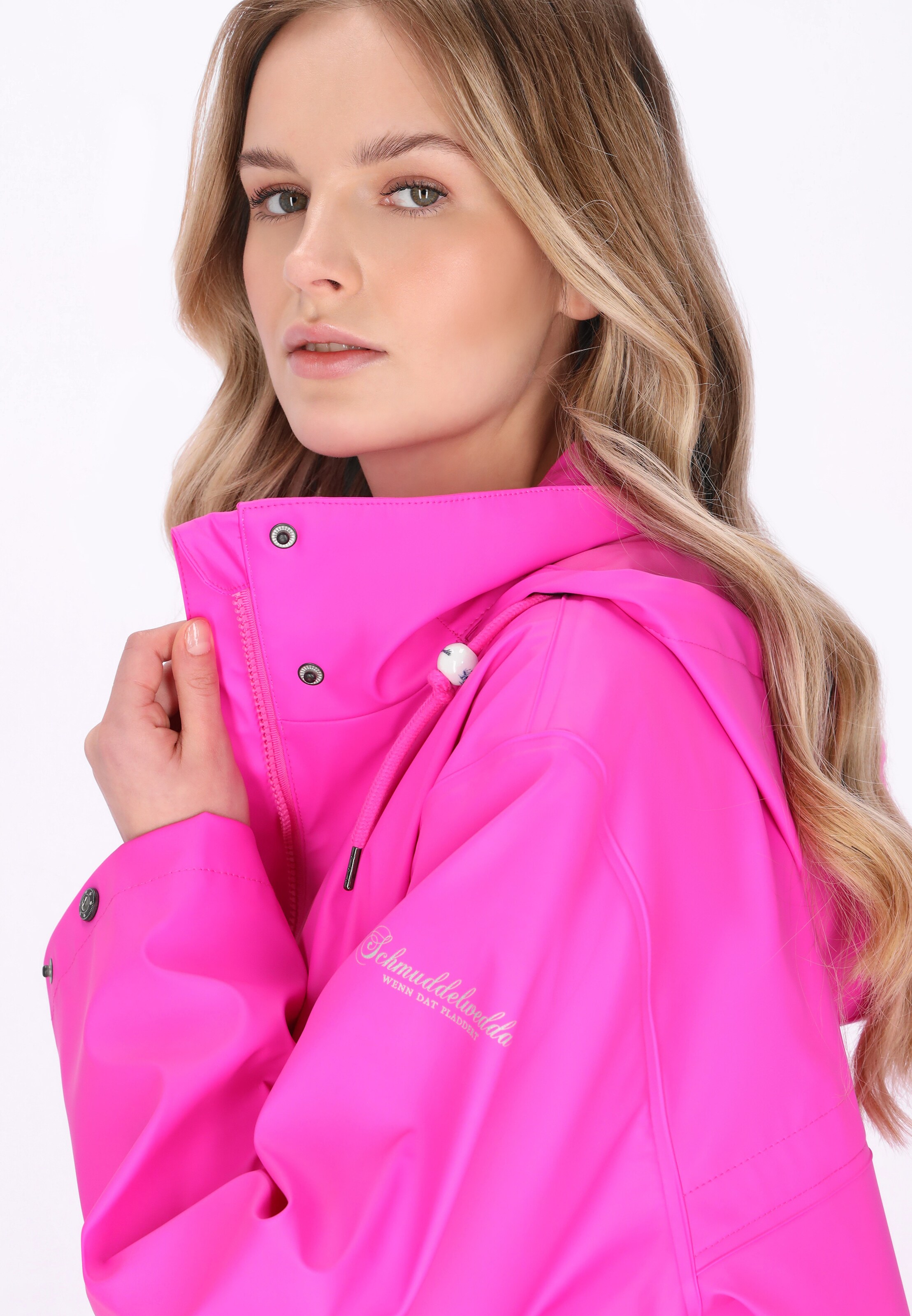 Manteau mi-saison Schmuddelwedda en rose