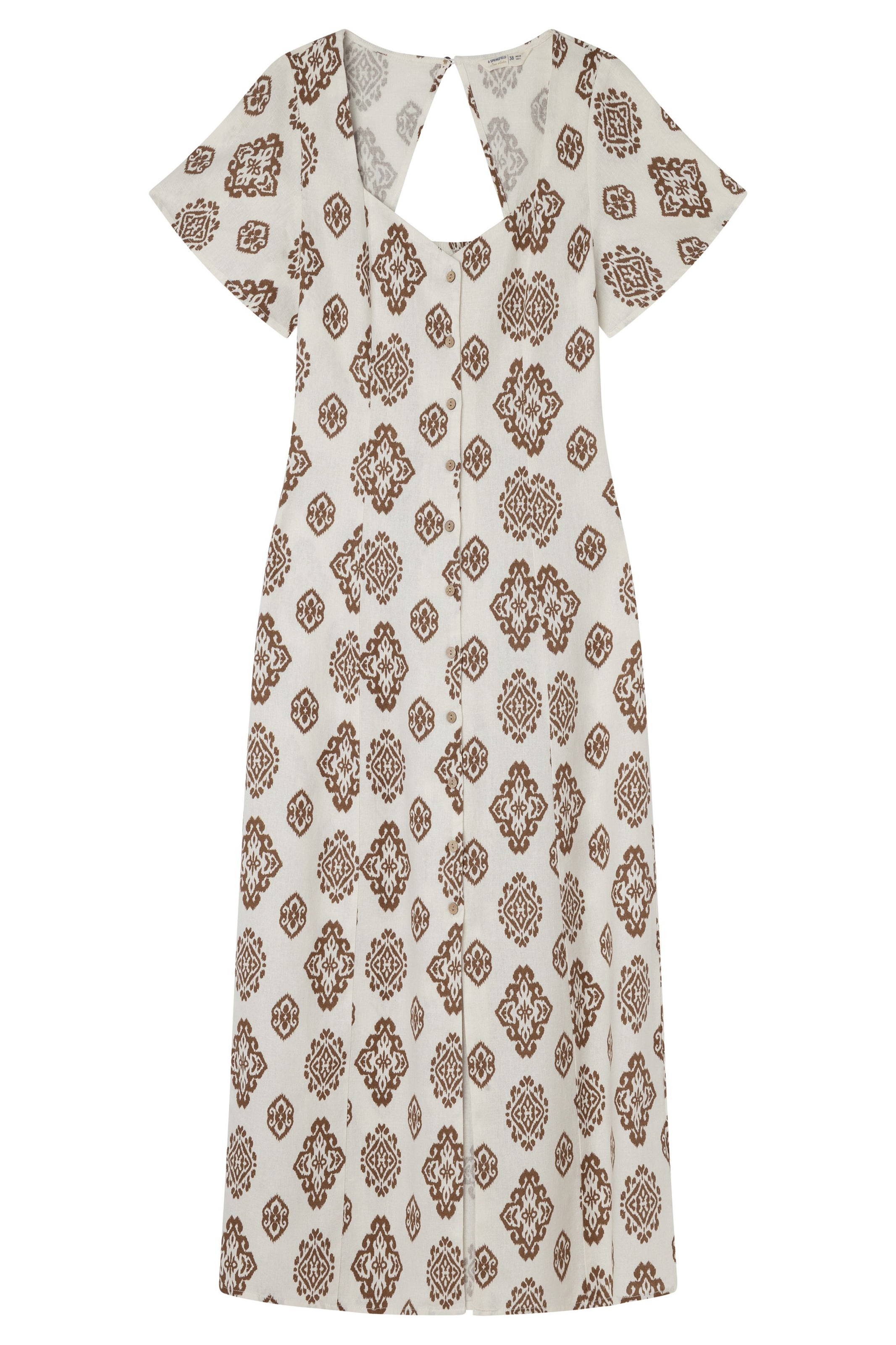 Springfield Sommerkjole i beige: forside