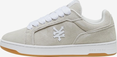 ZOO YORK Matalavartiset tennarit värissä beige / valkoinen, Tuotenäkymä