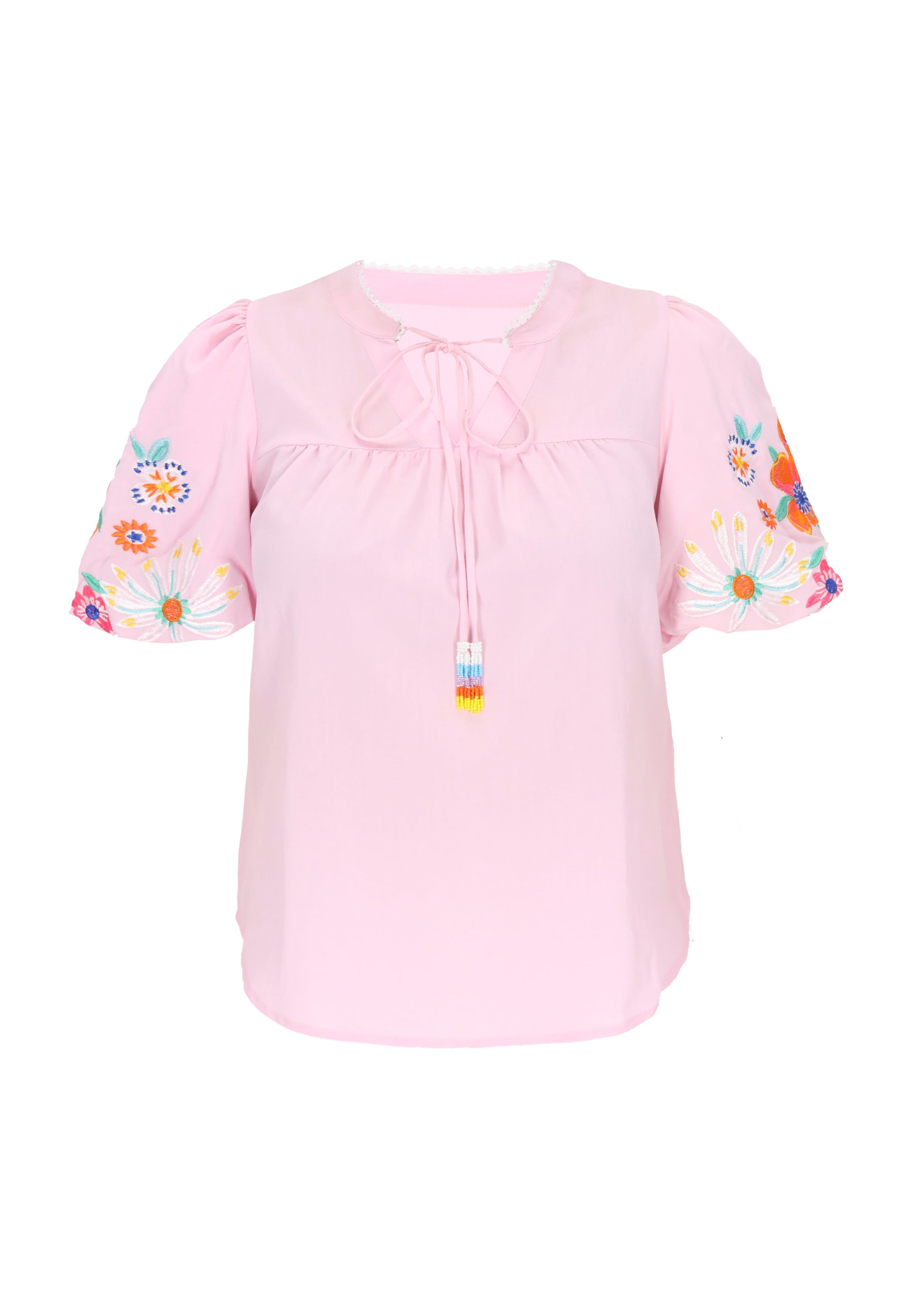 usha FESTIVAL Blúzka - Ružová: predná strana