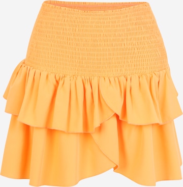 Neo Noir Skirt 'Carin' in Orange: front