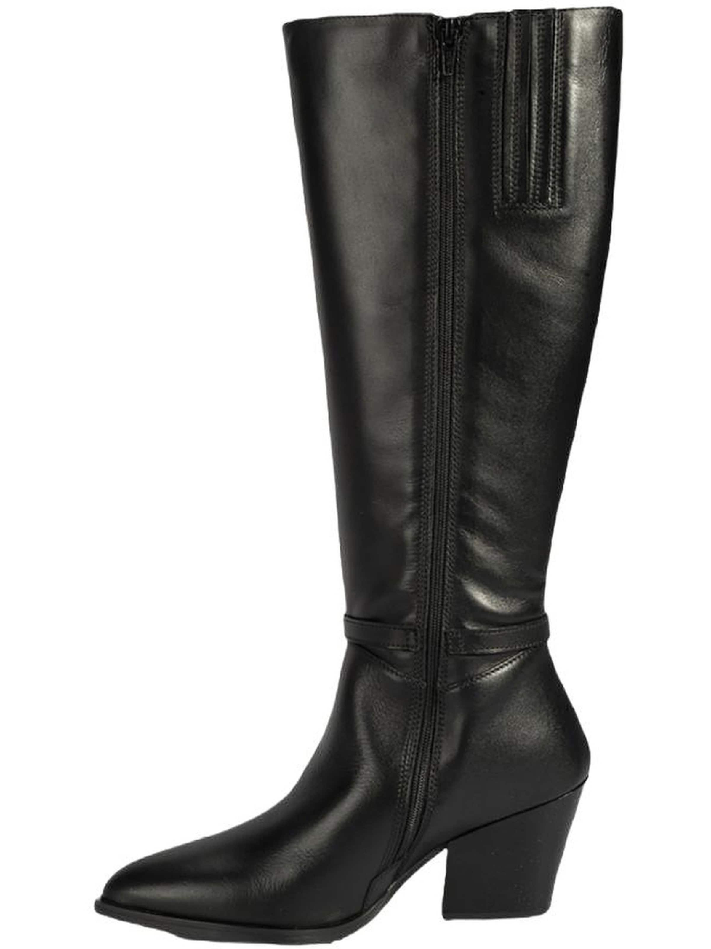 Desa Boots 'Overknee-Stiefel' in Black