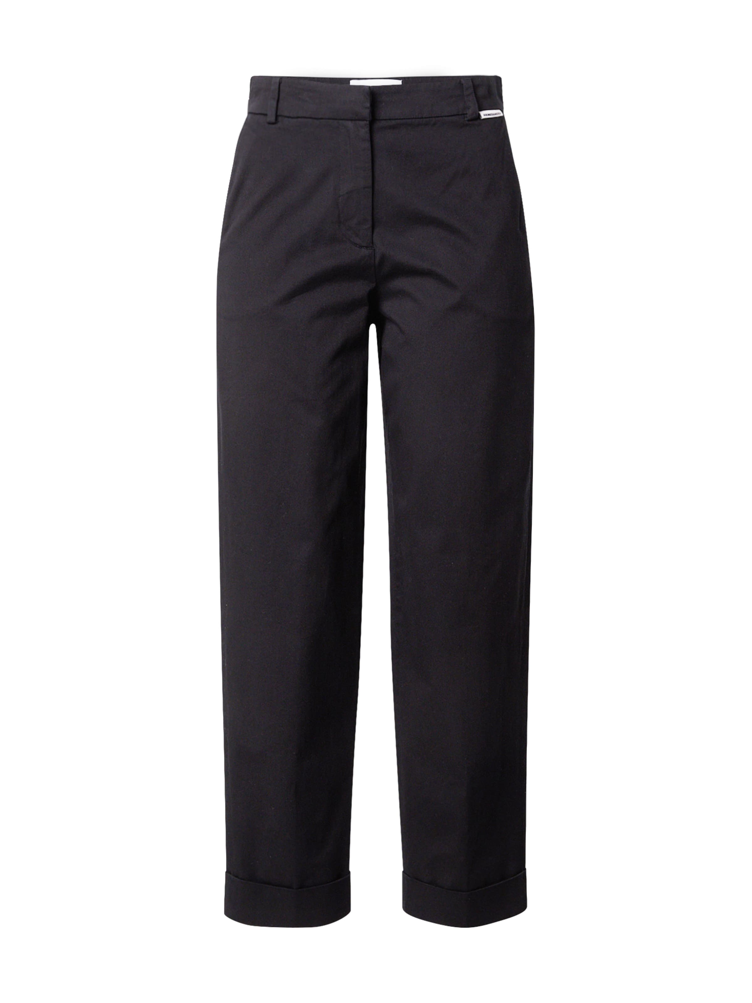 ARMEDANGELS Loosefit Παντελόνι 'KAADWI' σε μαύρο: μπροστά